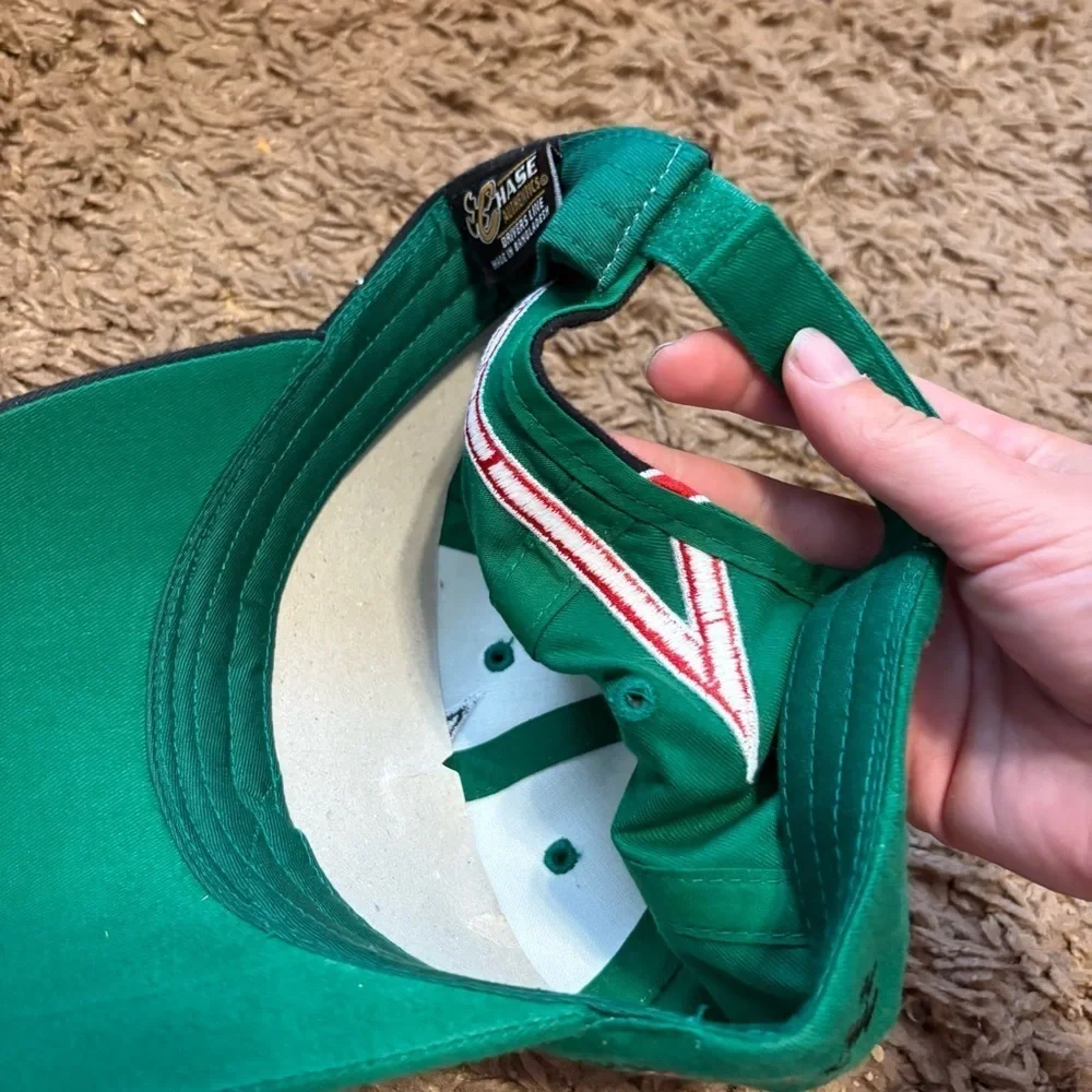 Nascar 18 Interstate Batteries Cap Hat Chase Joe Gibbs NEW Green Power Electric